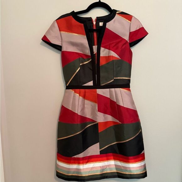Ted Baker Dresses & Skirts - Ted Baker Multicolor Geometric Dress